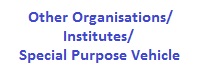 Other Organisations/ Institutes/ Special Purpose Vehicle 